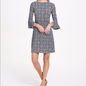 Tommy Hilfiger Daisy Medallion Bell Sleeve Dress